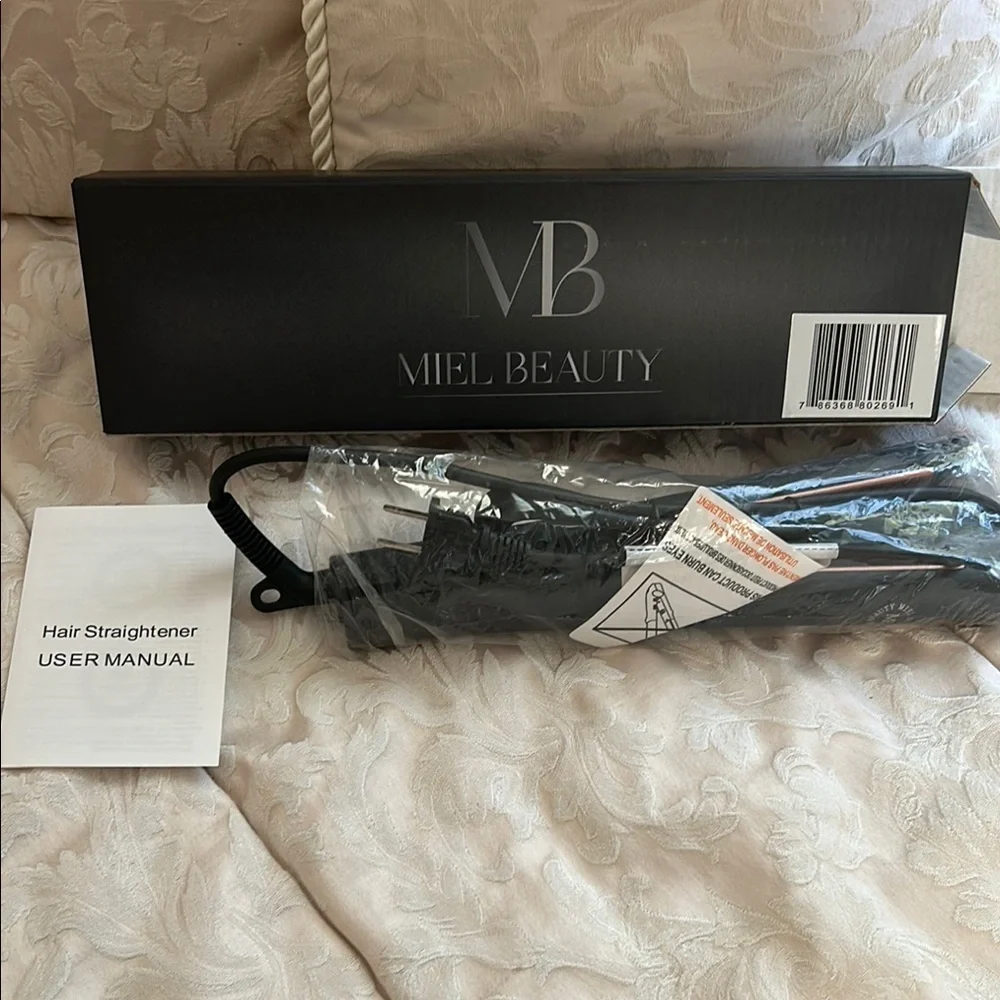 Miel Beauty Straight Hair Curler -‎ Black